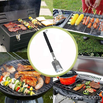 Portable Stainless Steel Barbecue Grill Brush